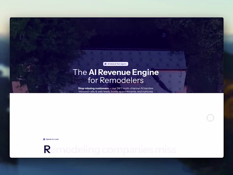 Olympian AI — Home & Garden SaaS website designed and built by Tanish Mittal