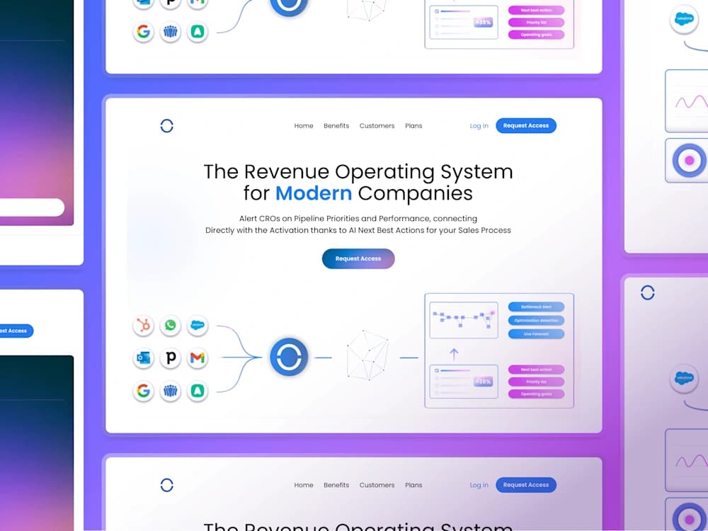 Osmo — AI SaaS website designed and built by Tanish Mittal